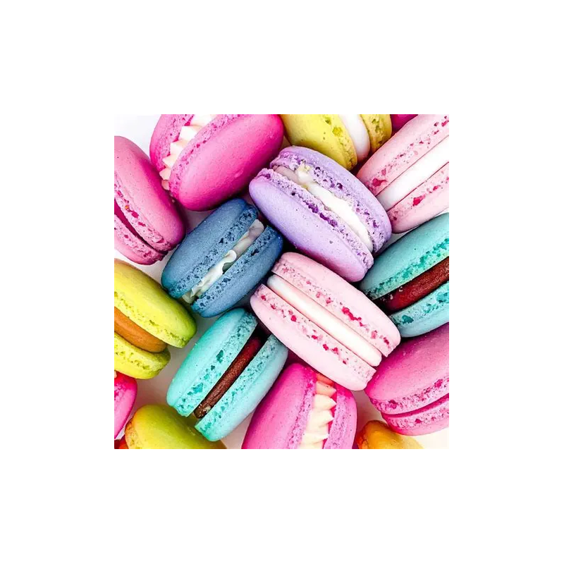 Macarons artisanaux assortis-Coffret gourmand