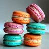 Macarons artisanaux assortis-Coffret gourmand